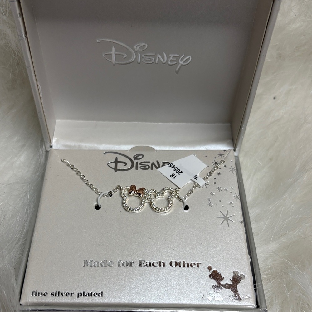 Disney Mickey & Minnie Necklace